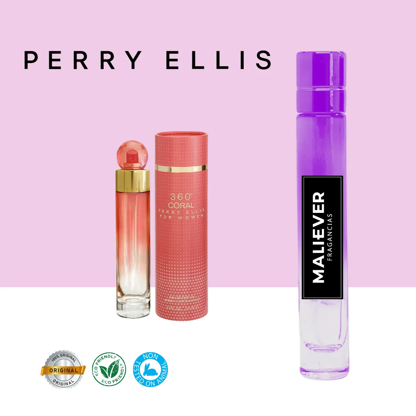 360° Coral Perry Ellis